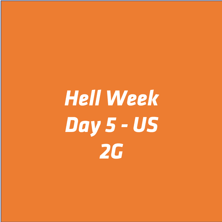 monday 10 28 19 2g hell week day 5 us