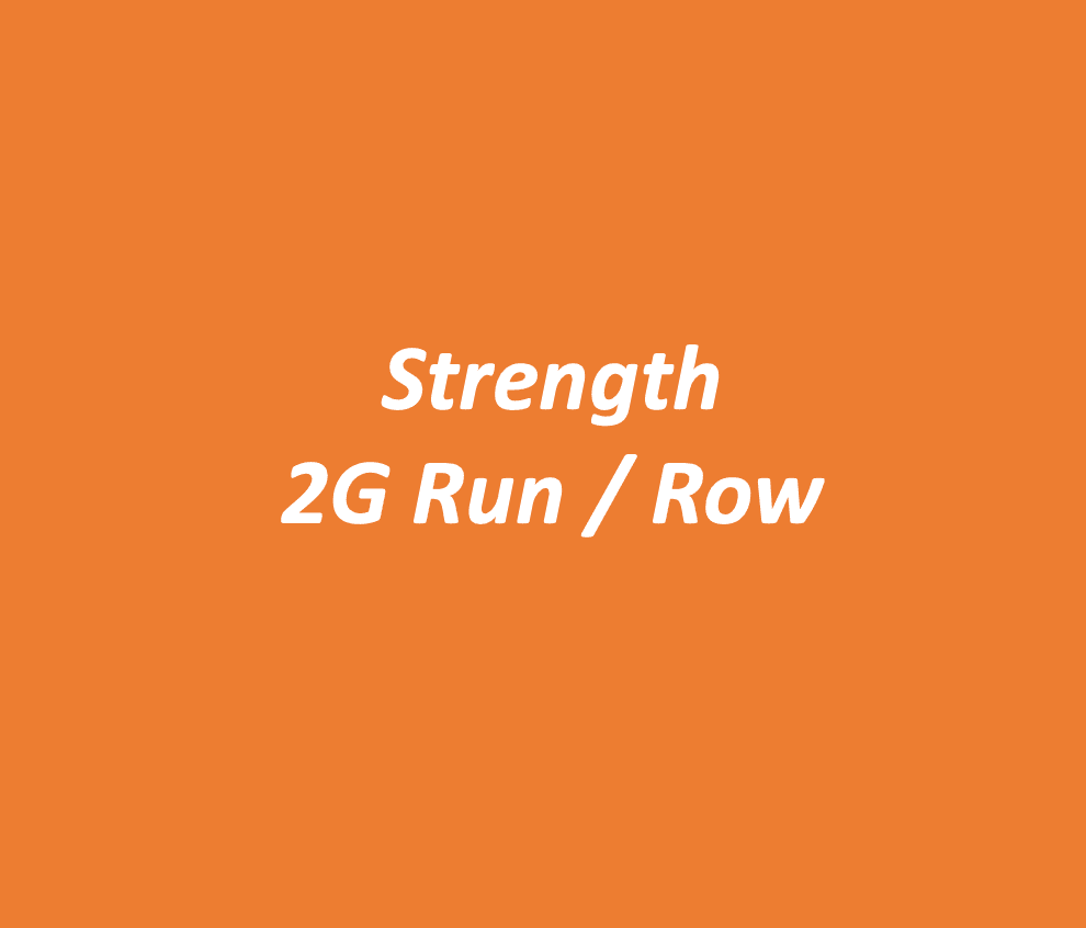monday 8 5 19 2g strength run row