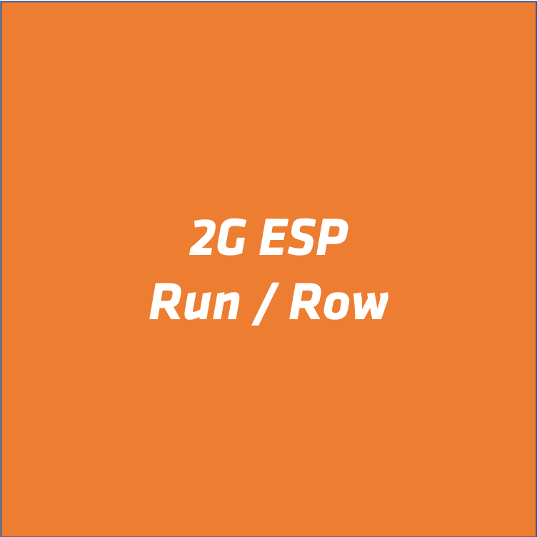 monday 10 20 19 2g esp run row