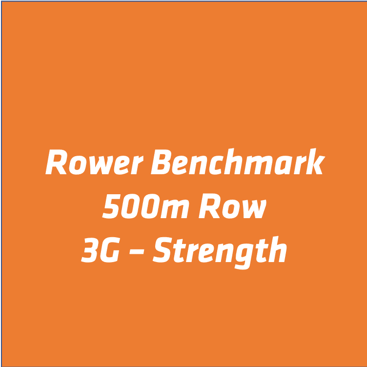 monday 11 18 19 2g strength row benchmark 500m